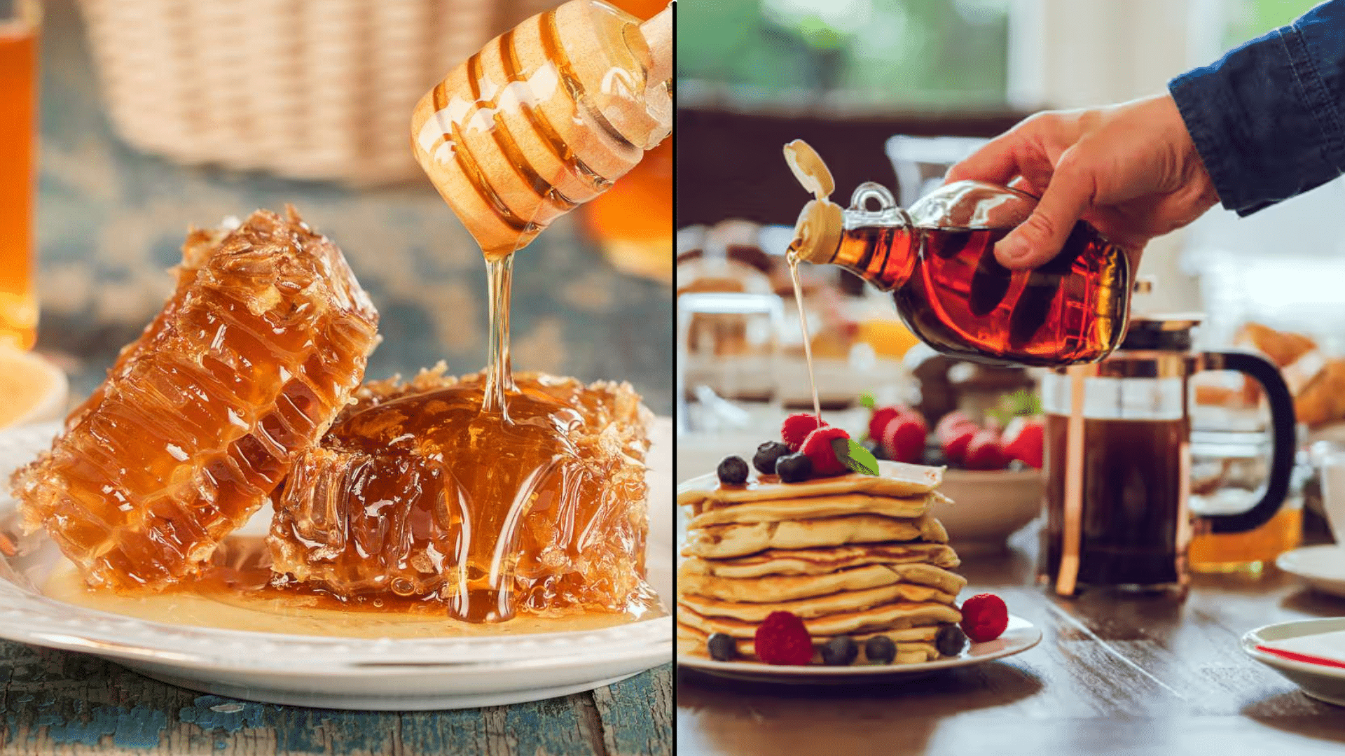 Comparison Table: Raw Honey vs Processed Maple Syrup 