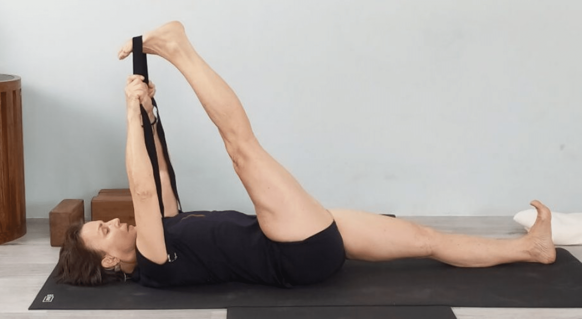 Extended Leg Stretch (Supta Padangusthasana)