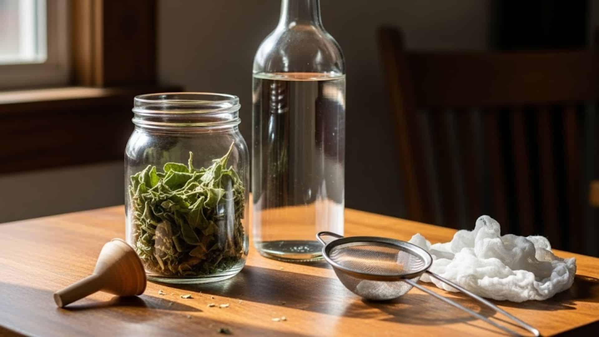How to Make Mullein Tincture- Herbal Extract