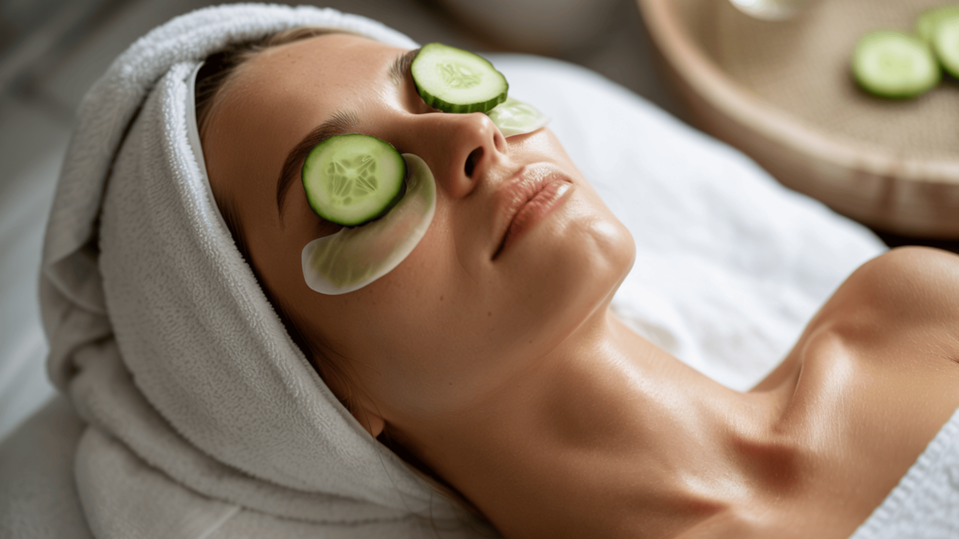 cucumber-slices-green-tea-bags